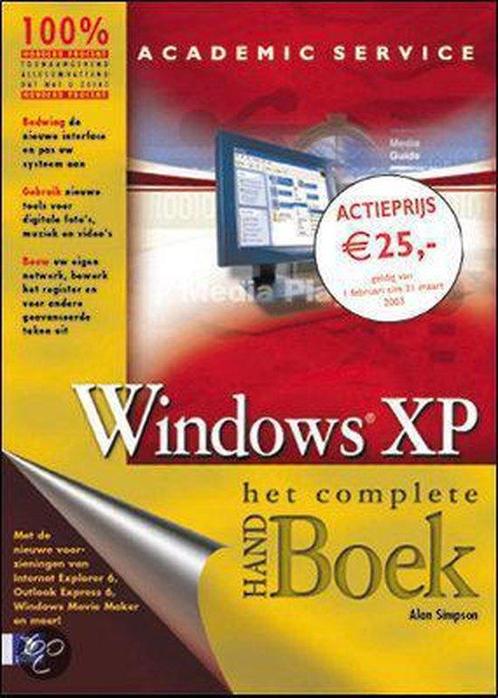Windows Xp 9789039519646, Livres, Informatique & Ordinateur, Envoi