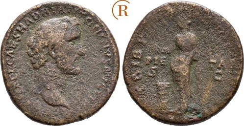 Sesterz Rom Cos Ii = 138-139 Antike Roemisches Kaiserreic..., Postzegels en Munten, Munten en Bankbiljetten | Verzamelingen, Verzenden