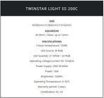 Twinstar verlichting New C-line III + gratis dimmer, Animaux & Accessoires, Verzenden