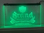 Brand bier neon bord lamp LED cafe verlichting reclame licht, Verzenden, Nieuw