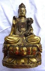 Boeddha Guan Yin - Godin van de Barmhartigheid - Messing -