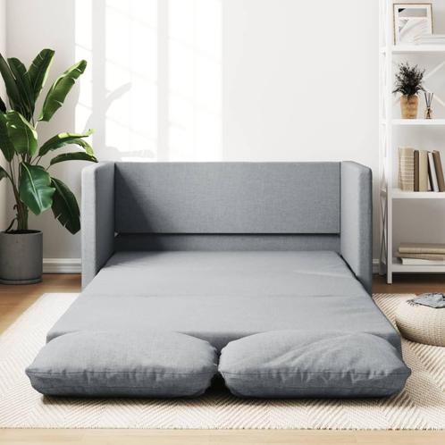 vidaXL Slaapbank vloermodel 2-in-1 112x174x55 cm stof, Huis en Inrichting, Zetels | Zetels, Nieuw, Verzenden