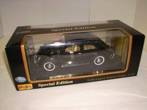 Maisto 1:18 - Voiture miniature - Volkswagen (1951), Hobby en Vrije tijd, Modelauto's | 1:5 tot 1:12