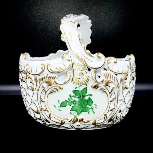Herend - Artwork Breakthrough Basket (16 cm) - Chinese, Antiek en Kunst, Antiek | Glaswerk en Kristal