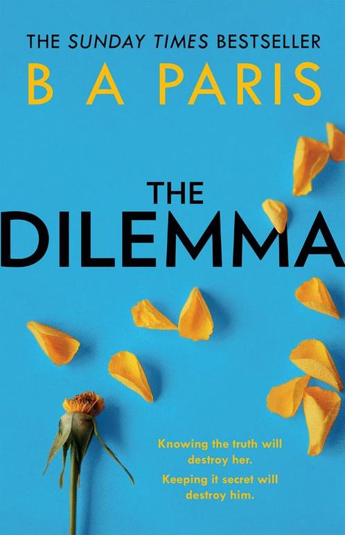 The Dilemma 9780008287030 B A Paris, Boeken, Overige Boeken, Gelezen, Verzenden