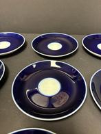 Hutschenreuther - Soucoupe (11) - Porcelaine - Cobalt Série