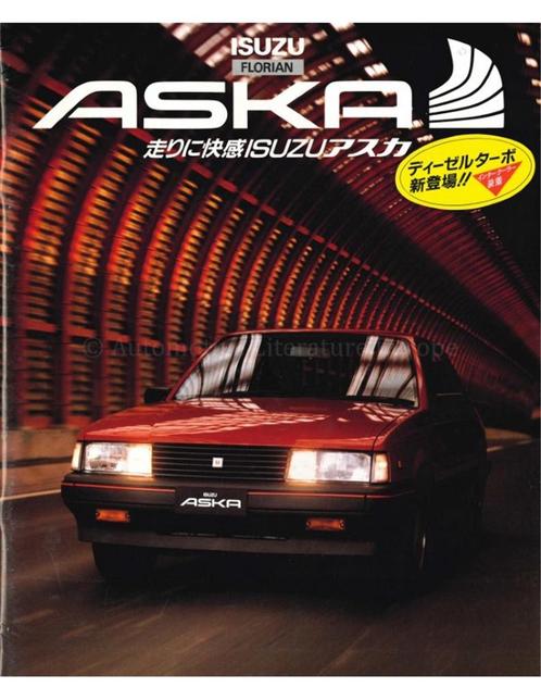 1983 ISUZU ASKA FLORIAN BROCHURE JAPANS, Livres, Autos | Brochures & Magazines, Enlèvement ou Envoi