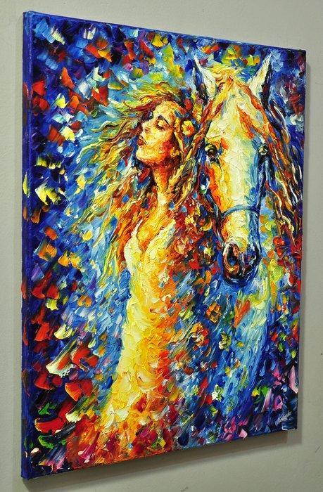 Olga Nowak (1956) - Friendship, Antiquités & Art, Art | Peinture | Classique