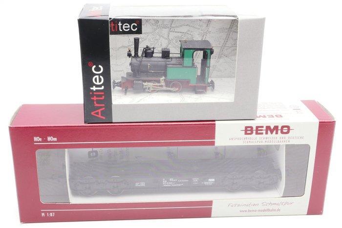 Artitec, Bemo H0 - 2601 820 / 387.469 - Modeltrein, Hobby en Vrije tijd, Modeltreinen | H0