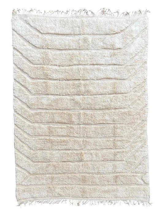 Authentiek Marokkaans Beni Ourain wollen tapijt - met de, Huis en Inrichting, Stoffering | Tapijten en Vloerkleden