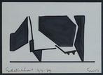 Siep Van Den Berg (1913-1998) - Geometrische Koe, Antiquités & Art, Art | Peinture | Moderne