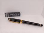 Aurora - Aurora stilografica ipsolon Deluxe nera con pennino, Nieuw
