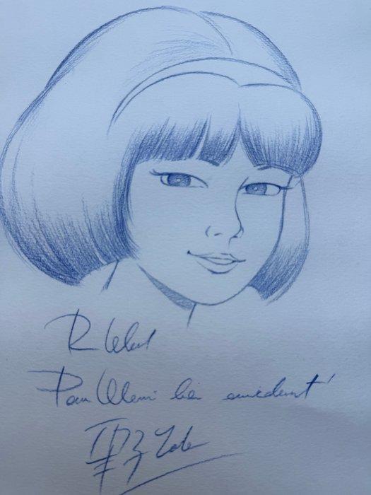 Leloup, Roger - Yoko Tsuno - 1 Gesigneerde originele, Boeken, Stripverhalen