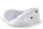 Lacoste Sneakers in maat 42 Wit | 5% extra korting, Kleding | Heren, Schoenen, Verzenden, Zo goed als nieuw, Sneakers, Wit