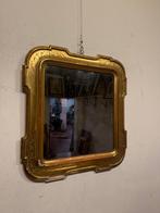 Wandspiegel - Hout - Spiegel met dienblad, Antiek en Kunst