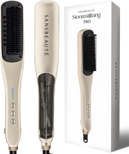 2dekans | Sansbeauté® Stoomstijltang PRO - Stoom Stijltang -, Handtassen en Accessoires, Uiterlijk | Haarverzorging, Ophalen of Verzenden
