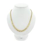 Gouden vossenstaart schakelcollier (Ketting), Ophalen of Verzenden