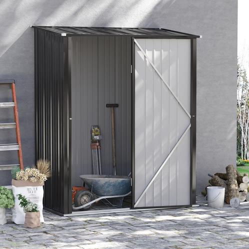Tuinhuisje - Robuust - Lessenaarsdak - Zwart, Tuin en Terras, Overige Tuin en Terras, Nieuw, Ophalen of Verzenden