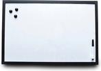 2dekans | Whiteboard zwarte omlijsting 40 x 60 cm met stift, Huis en Inrichting, Ophalen of Verzenden, Nieuw