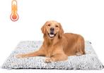 Vetbed Hond – Hondenmat - Warmtedeken Hond - 115x70 cm – Gri, Dieren en Toebehoren, Verzenden, Nieuw