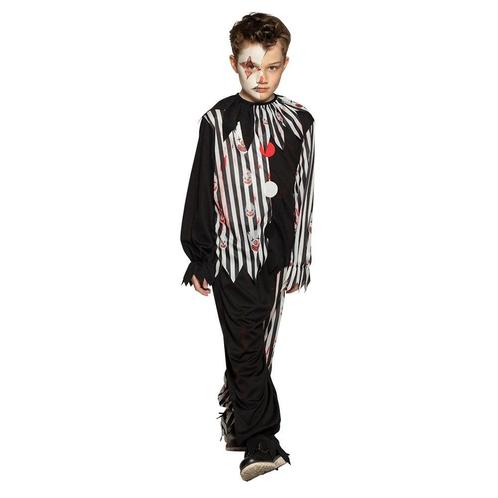 Halloween Clown Kostuum Duister Kind, Kinderen en Baby's, Carnavalskleding en Verkleedspullen, Nieuw, Verzenden