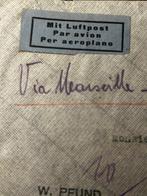 Enveloppe postale (9) - Suisse - Aérogramme pour Rio de, Gestempeld