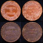 France. Leather tokens RATTIER & GUTBAL. RUE DES FOSSES