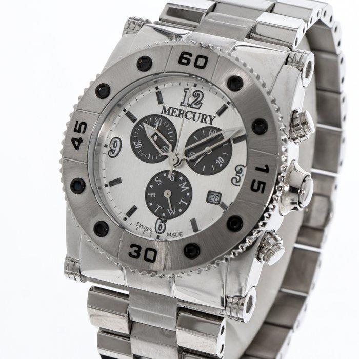 MERCURY - Swiss Chronographe - ME1060-SS-1 - Zonder, Handtassen en Accessoires, Horloges | Heren