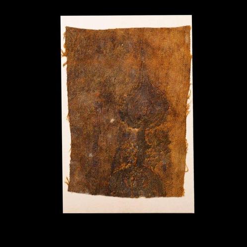 Oud Egypte fragment Koptisch textiel - 16.5 cm, Verzamelen, Mineralen en Fossielen