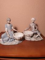 Lladró - Beeldje, Pareja de Epoca porcelana Lladró - 20 cm -, Antiek en Kunst