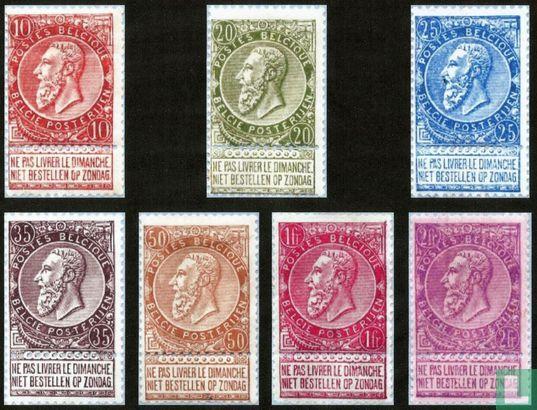 België - Koning Leopold II - 1893, Timbres & Monnaies, Timbres | Europe | Belgique, Envoi
