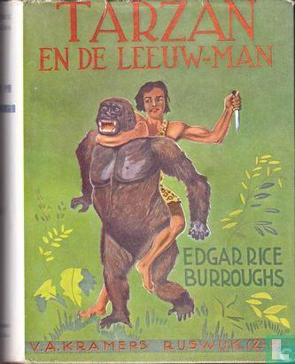 Burroughs, Edgar Rice - Tarzan en de leeuw-man - 1953, Boeken, Fantasy, Gelezen, Verzenden