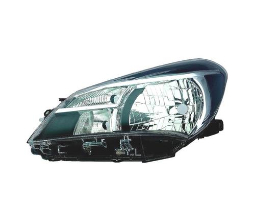 Phare Gauche Pour Toyota Yaris 5P 14-16 Fond Noir, Auto-onderdelen, Verlichting, Verzenden