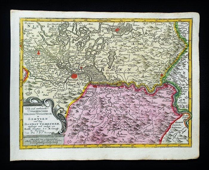 Europa - Noord-Oost Europa / Servië / Belgrado / Kroatië /, Boeken, Atlassen en Landkaarten