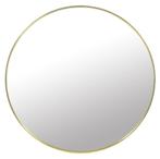 Luxe gouden ronde spiegel - 80 cm - design wandspiegel vo..., Huis en Inrichting, Rond, Nieuw, Ophalen of Verzenden, 75 tot 100 cm