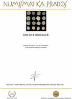 Byzantijnse Rijk Lote de 8 monedas Æ (Zonder Minimumprijs)