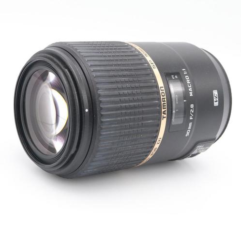 Tamron 90mm F/2.8 SP Di VC USD Macro Canon occasion, Audio, Tv en Foto, Foto | Lenzen en Objectieven, Zo goed als nieuw, Verzenden