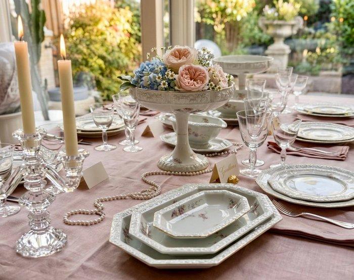 Rosenthal - Philippe Rosenthal - Eetservies voor 12 (45) -, Antiek en Kunst, Antiek | Meubels | Tafels