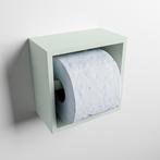 MONDIAZ Easy Toiletrolhouder CUBE 160 solid surface, Ophalen of Verzenden, Nieuw, Overige typen