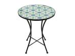 Veiling - AXI Amélie Bistro Tafel Blauw/geel, Tuin en Terras, Nieuw