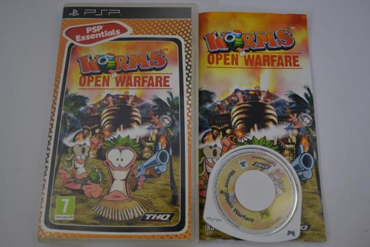Worms - Open Warfare - PSP Essentials (PSP PAL), Games en Spelcomputers, Games | Sony PlayStation Portable