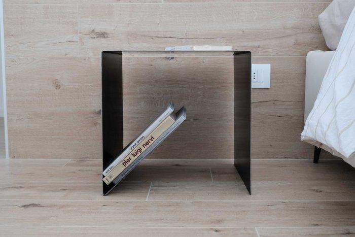 Arch. Scarponi Lorenzo - Table de chevet (2) - Fer -, Antiquités & Art, Art | Objets design