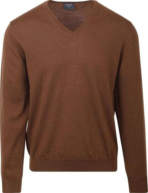 Olymp Casual Trui Wol Bruin maat Maat 52/54 (L) Heren, Kleding | Heren, Truien en Vesten, Bruin, Nieuw, Maat 52/54 (L), Verzenden