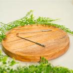 Tongue cleaner - with handles (steel), Sport en Fitness, Ophalen of Verzenden, Nieuw