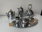 Demeyere - Service à café (7) - Chromé(e), Métal chromé,, Antiquités & Art