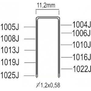 K200310  agrafes larges 1010j 10mm - 5000 pcs, Doe-het-zelf en Bouw, Overige Doe-Het-Zelf en Bouw