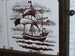 Tegel - scheepvaart en landelijk - Porceleine Fles -