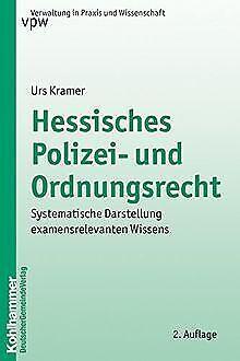 Hessisches Polizei- und Ordnungsrecht - Systematisc...  Book, Livres, Livres Autre, Envoi