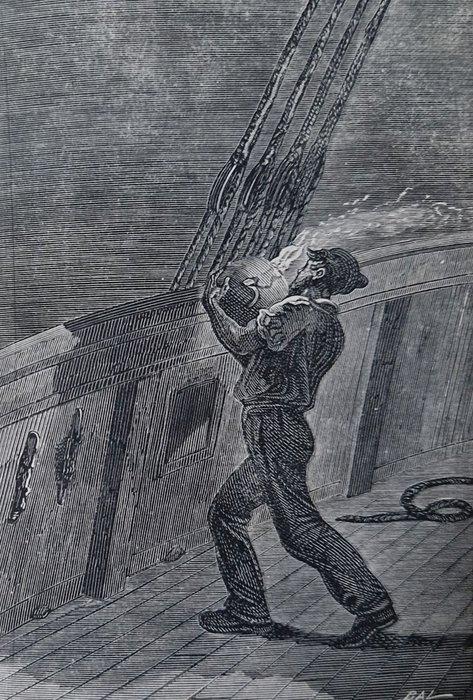 Jules Verne - Twee tochten over den oceaan + De korporaal en, Antiek en Kunst, Antiek | Boeken en Manuscripten