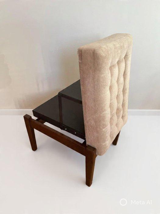 Kruk - Eik - Poef-trapladder, Antiek en Kunst, Kunst | Designobjecten